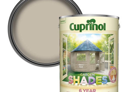 Cuprinol 5 Litre Garden Shades Paint - Natural Stone CUPGSNS5L