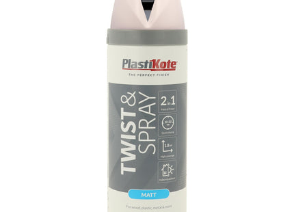 PlastiKote Twist & Spray antique white matt 400ml 023103
