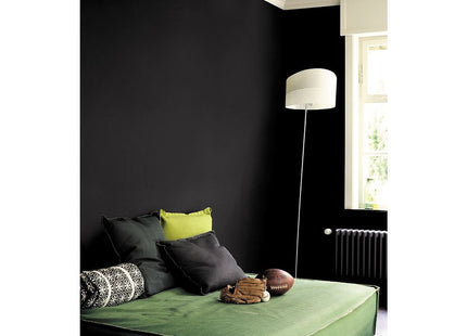 Dulux Walls & Ceilings Matt Emulsion Paint - Rich Black - 2.5 Litre