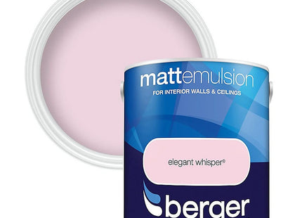 Berger Matt Emulsion 2.5 Litre Eleg Whisper