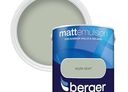 Berger Matt Emulsion 2.5 Litre Apple Slice