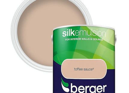 Berger Silk Emulsion 2.5 Litre Toffee Sauce