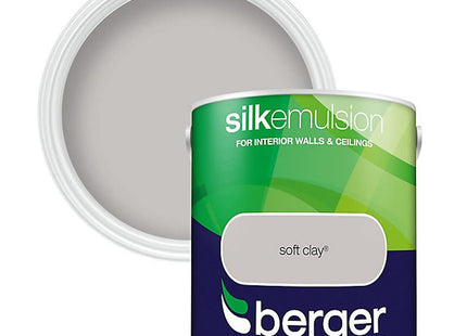 Berger Silk Emulsion 2.5 Litre Soft Clay