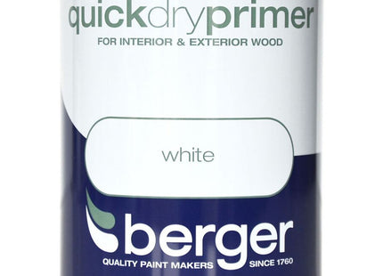 Berger 750ml Quick Dry Primer White