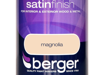 Berger Satin Paint 750ml Magnolia