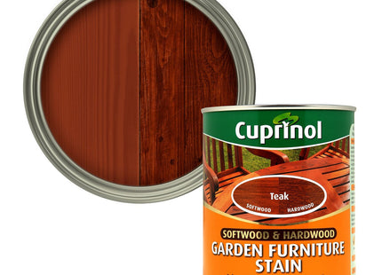 Cuprinol Garden Furniture Stain Exterior Woodcare, Teak, 750ml