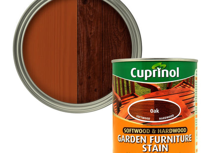 Cuprinol Garden Furniture Stain Exterior Woodcare, Oak, 750ml