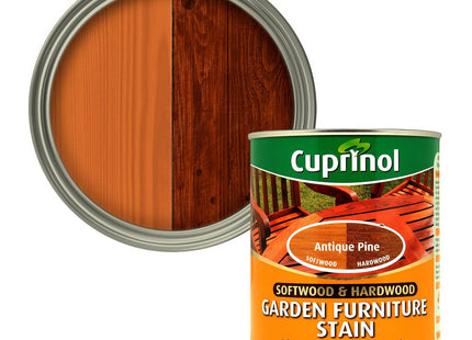 Cuprinol Garden Furniture Stain Exterior Woodcare, Antique Pine, 750ml
