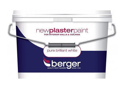 Berger New Plaster Paint Matt 10 Litre PBW