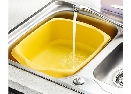 Addis Large Yellow Rectangular Bowl, 9.5 Litre 631895