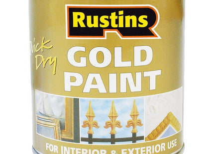 Rustins Gold Paint 250ml