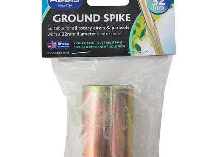 Addis Metal Galvanised Ground Spike, 32 mm 619601