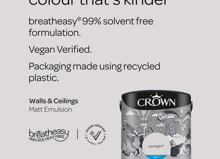 Crown Retail Core Emulsion Matt Spotlight 2.5 Litre