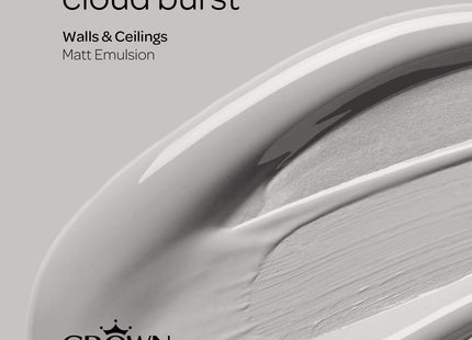 Crown Retail Core Emulsion Matt Cloud Burst 2.5 Litre