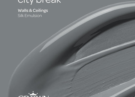 Crown Retail Core Emulsion Silk City Break 2.5 Litre