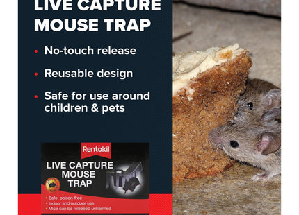 Rentokil Live Capture Single Mouse Trap PSL88