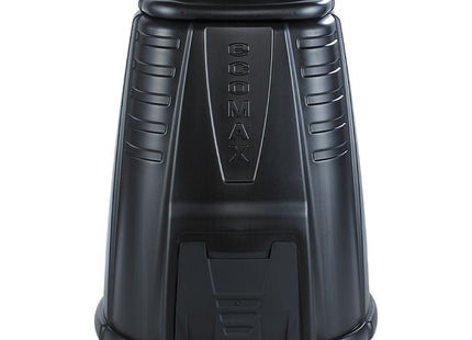 Strata Outdoor Garden Compost Bin 220 Litre, Cylindrical Composter with Hatch Door GN332