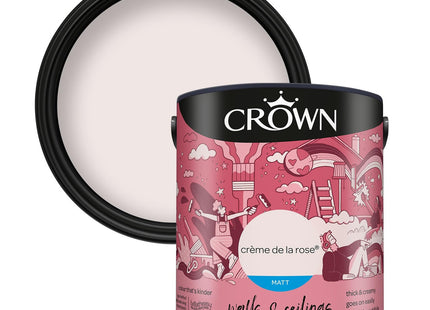 Crown Retail Core Emulsion Matt Cr�me de la rose 2.5 Litre