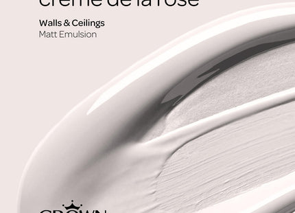 Crown Retail Core Emulsion Matt Cr�me de la rose 2.5 Litre