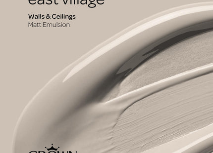 Crown Retail Core Emulsion Matt East Village 2.5 Litre