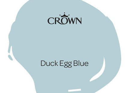 Crown Retail Non Drip Gloss Duck Egg Blue 0.75 Litre