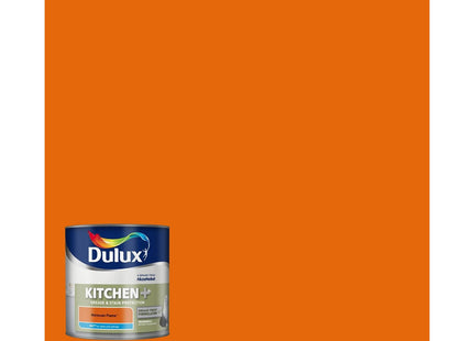 Dulux Kitchen Plus Matt Paint, 2.5 Litre - Moroccan Flame