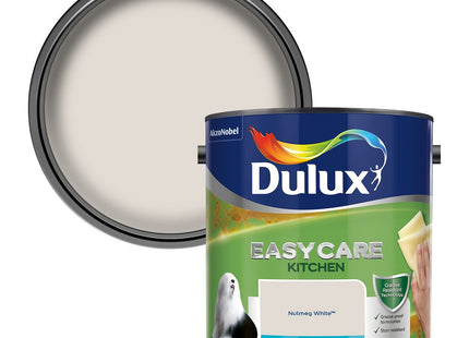 Dulux Easycare Kitchen Matt Emulsion Paint - Nutmeg White - 2.5 Litre