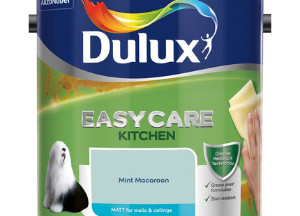 Dulux Easycare Kitchen Matt Emulsion Paint - Mint Macaroon - 2.5 Litre