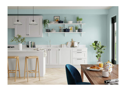 Dulux Matt Emulsion Paint For Walls And Ceilings - Mint Macaroon 2.5 Litre