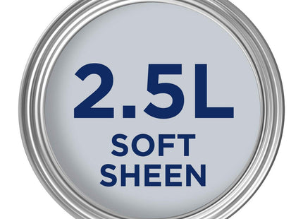 Dulux Easycare Bathroom Soft Sheen Emulsion Paint for Walls and Ceilings - Misty Mirror 2.5 Litre
