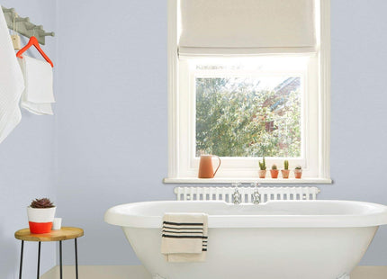 Dulux Easycare Bathroom Soft Sheen Emulsion Paint for Walls and Ceilings - Misty Mirror 2.5 Litre