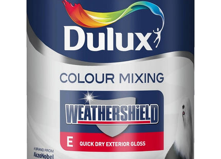 Dulux Weathershield Quick Drying Exterior Gloss 1 Litre Medium 318689