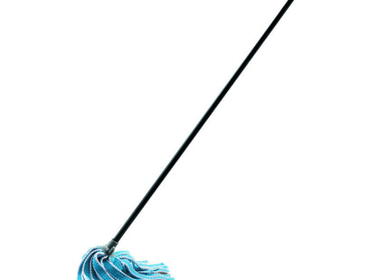 Addis Mega Mop Strands, White, Blue Graphite, 12 x 12 x 145.5 cm