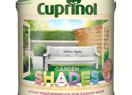 Cuprinol Exterior Woodcare, White Daisy, 2.5 Litre