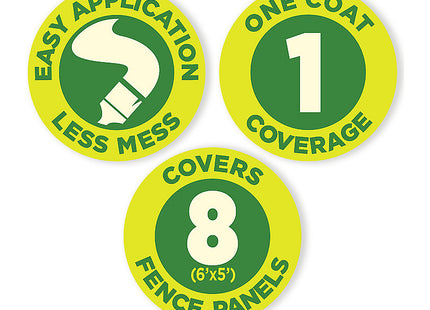 Cuprinol Less Mess Fence Care Woodland Green, 6 Litre LMFCWG6L