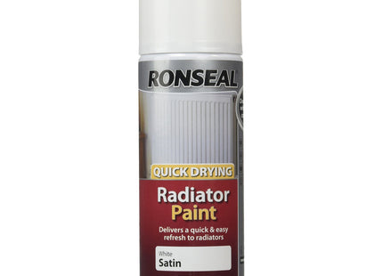 Ronseal Radiator Paint 400ml QDRSWS400 White
