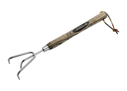 Spear & Jackson 5210PC Traditional Stainless Steel 12" Handle 3 Prong Cultivator