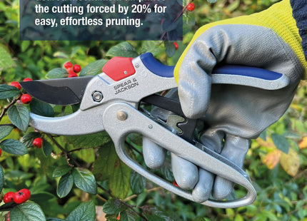 Spear & Jackson 6758GS Razorsharp Geared Anvil Secateurs