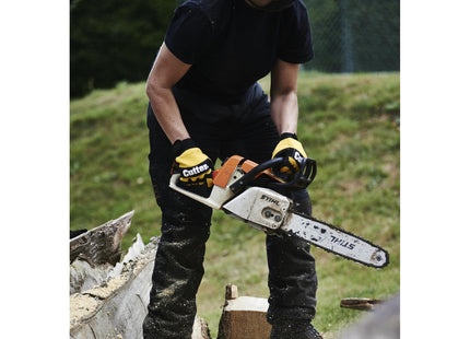 Cutter Strimmer & Trimmer Reduced Vibrations Safety Work Gloves Black Large CW700L