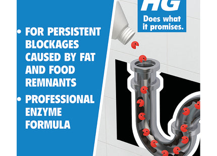 HG Kitchen Drain Unblocker Clears Blocked Sinks 1 Litre