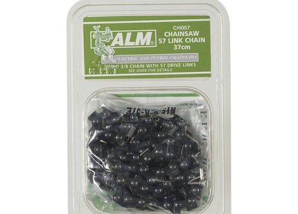 ALM Manufacturing 3/8-inch x 57-Links Chainsaw Chain Fits 40cm Bars, Silver CH057