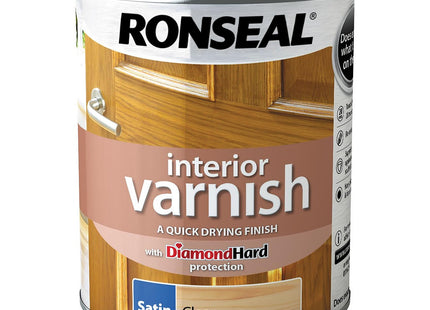 Ronseal Interior Varnish Clear Satin 750ml