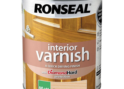 Ronseal Interior Varnish Matt Clear 750ml
