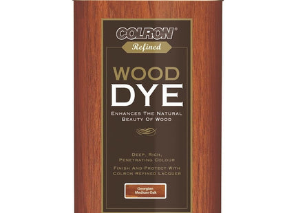 Ronseal Colron Refined Wood Dye 250ml Georgian Medium Oak