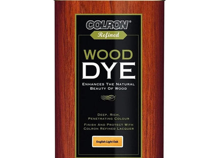 Ronseal Colron Refined Wood Dye 250ml English Light Oak