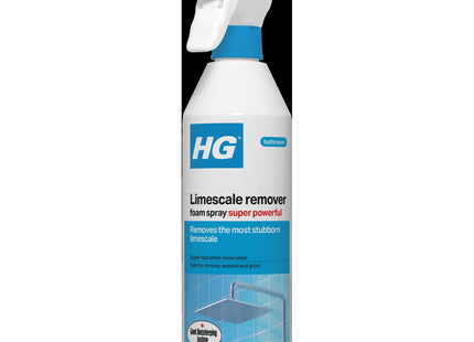 HG Limescale Remover Foam Spray Super Powerful, Bathroom & Kitchen Cleaner - 500ml