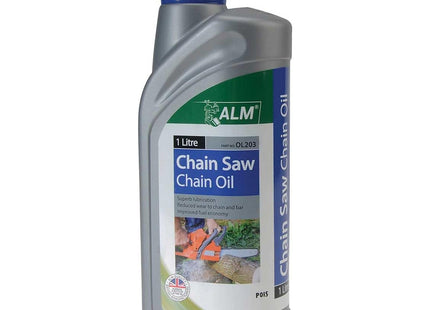 ALM Manufacturing Chainsaw Chain Oil: 1 Litre Suitable for All Types of Chainsaw Chain OL203