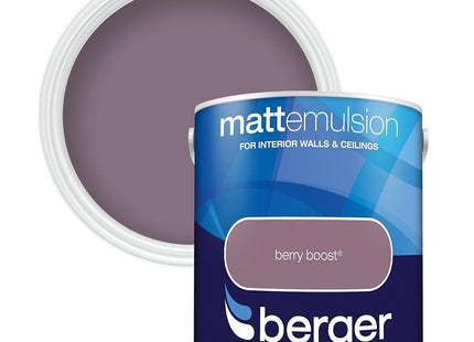 Berger Matt Emulsion 2.5 Litre Berry Boost