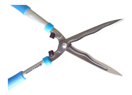 Spear & Jackson Colours 55509B Wavy Blade Hand Shears - Blue
