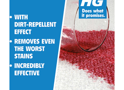 HG Stain Remover Extra Strong, Carpet & Upholstery Cleaner with Oxygen - 500ml